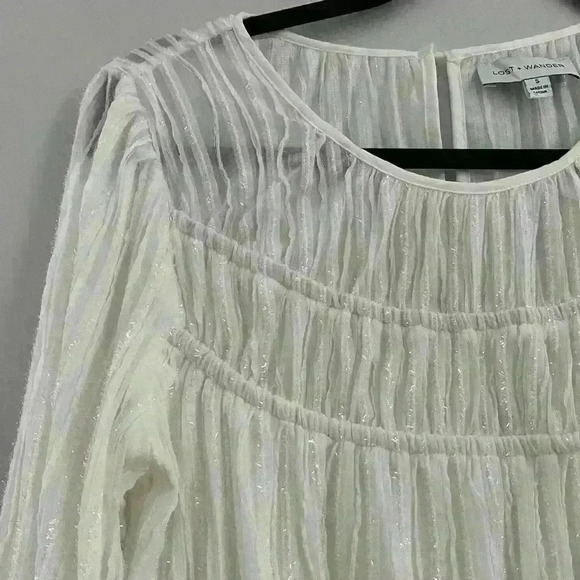 Lost + Wander enchanted glow top white - Picture 6 of 10